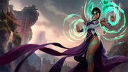 Karma Update Splash Concept (by Riot Artist Jason Chan)