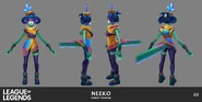 Neeko StreetDemons Model 02.jpg (243 KB) Street Demons Neeko Model 2 (by Riot Contracted Artist Kudos Productions)