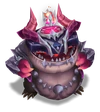 Tahm Kench Arcana (Rose Quartz)