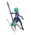 Nidalee CosmicHuntress (Turquoise)