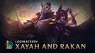 Xayah & Rakan, the Rebel & the Charmer - Login Screen