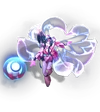 Ahri SnowMoon (Rose Quartz)