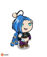 Jinx Arcane Snoo.jpg (39 KB) Arcane Jinx "Snoo"