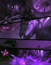 Kai'Sa fighting Outerbeasts 3