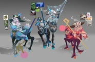Faerie Court Lillia Concept 3 (by Riot Artist Rachael 'Tart' Cross)