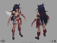 Ahri RuinedKing Model 04.jpg (233 KB) Ahri "Ruined King" Model 4 (by Riot Contracted Artists DragonFly Studio)