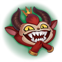 Evil Grin Emote