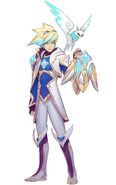 Star Guardian Ezreal Concept 1 (by Riot Artist Paul 'Zeronis' Kwon)