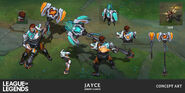 Zenith Games Jayce Concept 1 (by Riot Contracted Artist Shen YH)