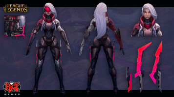 PROJEKT: Katarina Model 2 (by Riot Artist Trevor Carr)