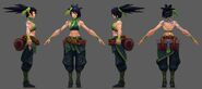 Akali Update Model 7 (by Riot Artist Jason '00Y00' Namgung)