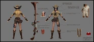 Safari Caitlyn Concept (by Riot Artist Larry 'TheBravoRay' Ray)