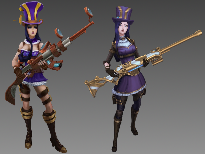 https://static.wikia.nocookie.net/leagueoflegends/images/9/98/Caitlyn_Visual_Update_Comparison.png/revision/latest?cb=20230614081624