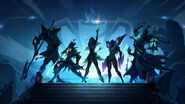 Kai'Sa Lux Master Yi Nasus Thresh Clash Promo 01