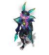 Xayah BattleBat (Turquoise)
