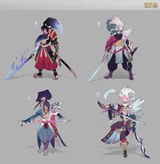 Koncept Yasuo Duchowego Rozkwitu 2 (autor: Megan 'ZeOcelot' O'Rourke)