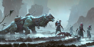 Blade Squire "Legends of Runeterra" Illustration (by SIXMOREVODKA)