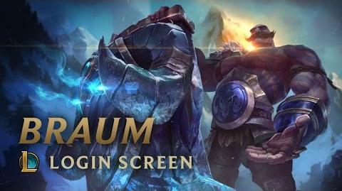 Braum, the Heart of the Freljord - Login Screen