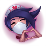 From Akali With Honey! Emote