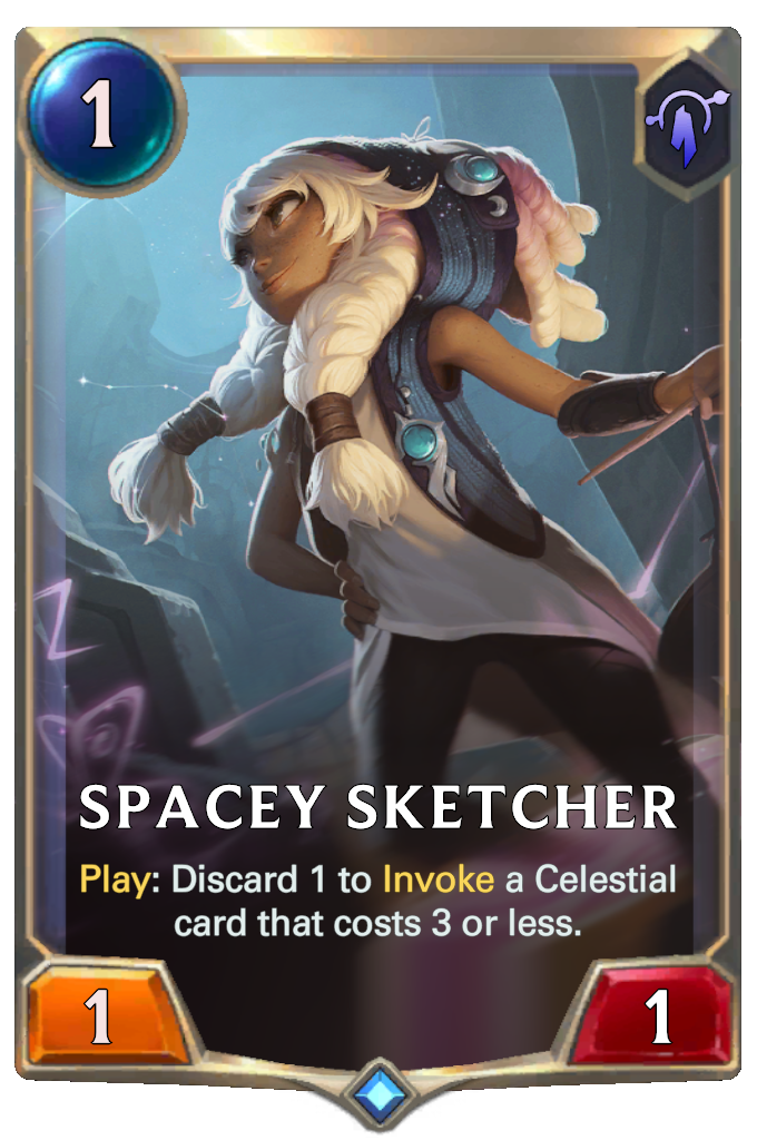 Spacey Sketcher (Legends of Runeterra) | League of Legends Wiki | Fandom