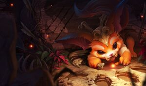 Gnar observing his surroundings