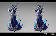 Porcelain Lissandra "A Hero Awakens" Model 5 (by Riot Contracted Artists IDEOMOTOR Studio)