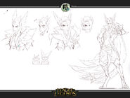 Star Guardian Rakan "Light and Shadow" Concept 4 (by Riot Artist VK wenqi)