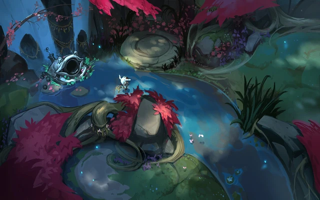 Tempel der Lilie und des Lotus Konzept 02