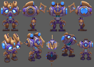 Hextech Amumu Model 1 (by Riot Artist Jordan Ewing)