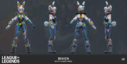 Battle Bunny Prime Riven Model 4 (by Riot Contracted Artist Hank Fu)