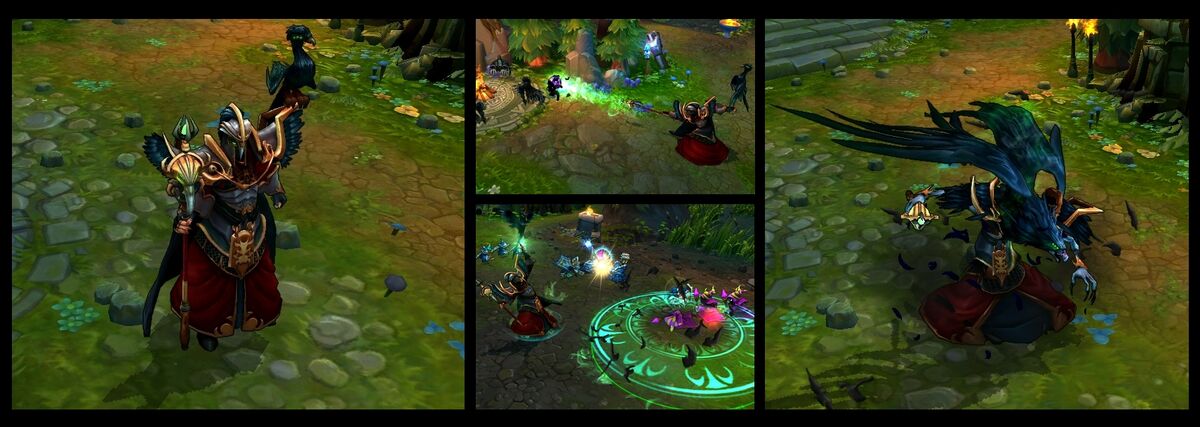 Swain Crystal Rose (Tiffany & Co) chromas in League of Legends