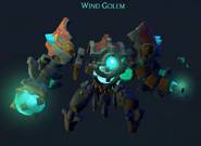 Wind Golem "Ruined King" Model