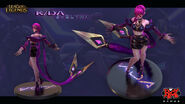 K/DA Evelynn Model 1 (by Riot Artist Trevor Carr)