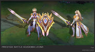 Prestige Battle Academia Leona Concept 1 (By Riot Contracted Artist Lei Qin)