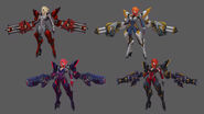 Gun Goddess Miss Fortune Concept 2 (by Riot Artist Charles 'Yideth' Liu）