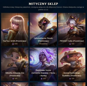 Mityczny Sklep w patchu 