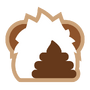 Poro sticker poo