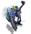 Singed Astronaut (Sapphire)