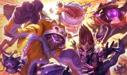 Draven Draven, Meowkai, Urf Kench & Definitely Not Vel'Koz