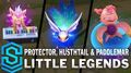 New Little Legends Protector, Hushtail and Paddlemar