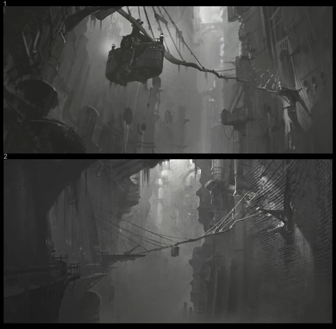 Warwick Update Promo Concept 1 (by Riot Artist Gabriel Yeganyan)