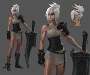 Riven "Awaken" Concept 1 (by Riot Artist Jason Chan)