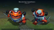 Master Chef Tahm Kench Concept (by Riot Artist Sunny 'Kindlejack' Koda)