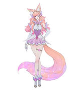 Star Guardian Ahri Concept 4 (by Riot Artist Paul 'Zeronis' Kwon)