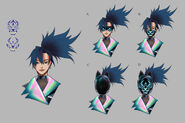 K/DA ALL OUT Akali Concept 6 (by Riot Artist Nancy Kim)