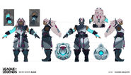 Snow Moon Illaoi Concept 3 (by Riot Artist Oussama 'Whiteleyth' Agazzoum)