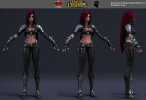 Katarina Cinematic 2 Model 2 (vom Riot-Künstler Nicolas Collings)