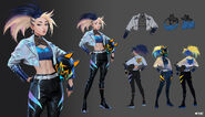 K/DA ALL OUT Akali "MORE" Concept 1 (by Riot Artist Jason Chan)
