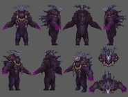 Thousand Pierced Bear Model