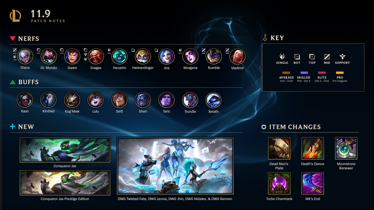Riot outlines massive updates to lifesteal items in League of Legends patch  11.6 preview